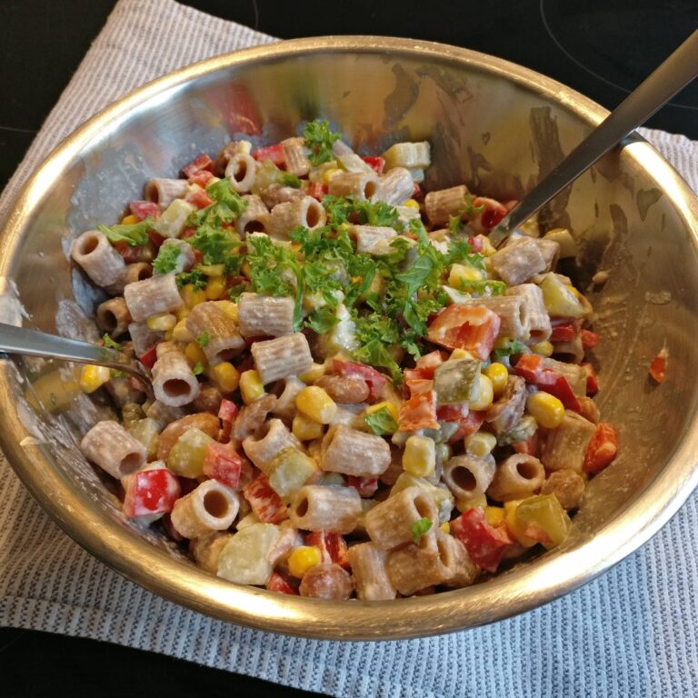 Rezeptbild - Bunter Nudelsalat - Dr. Graf, in 3 Wochen